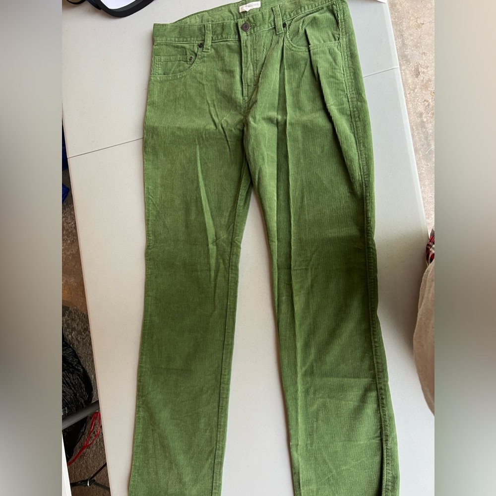Tucker and Tate Green corduroy pants